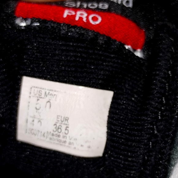 Vans Sk8 Hi Pro "Vanosaur" blackout line Shoes Size 5.M/6.5W Vintage - Picture 3 of 7